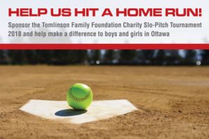 Charity Slow Pitch banner
